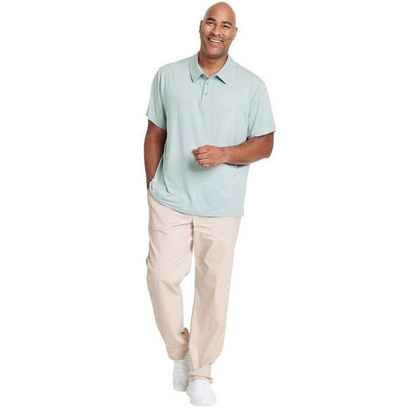 NWT All In Motion Commuter Zip Button Pants 90277443 Light Taupe Brown 38x30 - Picture 3 of 9